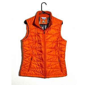 Columbia Women's Puffer Vest Omni-Heat Full Zip Quilted Winter Size L